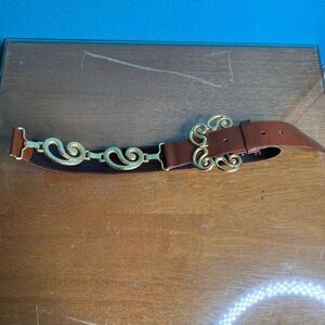 New York studio vintage leather and gold details made in Italy